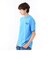 124K1012800　M Checket Flags TEE　BLUE　682622-0003