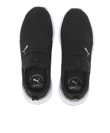 311298 W SOFTRIDE MAYVE SLIP ON *01BLK/BRONZE 682395-0001  