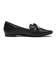 JE-2127　RIBBON LOAFERS　BLACK　685616-0001