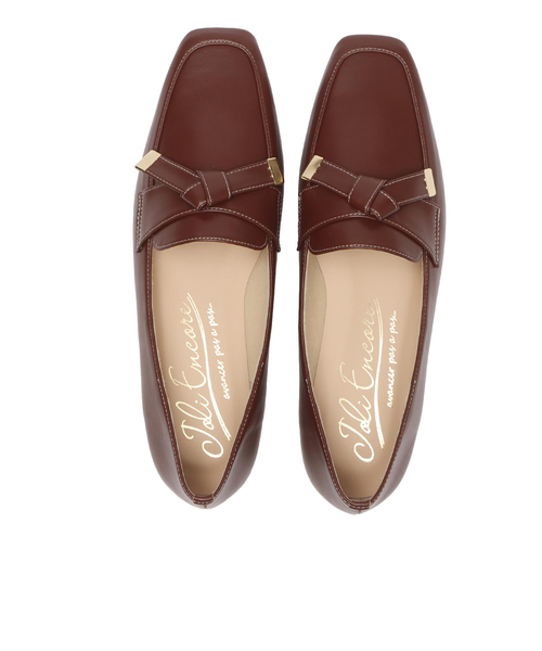 JE-2127 RIBBON LOAFERS BROWN 685616-0002｜エービーシー