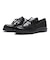 JE-2106　TASSEL RIBBON LOAFERS　BLACK　685618-0001