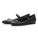 JE-1018A　STUDDED PUMPS　BLACK　685619-0001