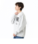124K1042300　M UNIV.LOGO C SWT　ASH　682602-0001