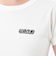 124K3010300　W cropped T-shirt　WHITE　682605-0001