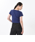 124K3010300　W cropped T-shirt　NAVY　682605-0003