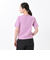 124K3011000　W color scheme T-shirt　PURPLE　682612-0003
