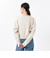 124K3041100　W cuff slit sweat　NATURAL　682613-0001