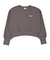 124K3041100　W cuff slit sweat　GRAY　682613-0002
