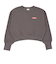 124K3041100　W cuff slit sweat　GRAY　682613-0002