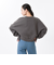 124K3041100　W cuff slit sweat　GRAY　682613-0002