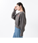 124K3041100　W cuff slit sweat　GRAY　682613-0002