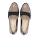 JE-2053　BICOLOR RIBBON LOAFERS　E/BEIGE　685617-0002