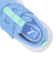 397539　12-16 RICKIE RUNNER NU INF　*05T.LIGHT BLUE　674070-0005