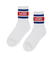 124K7210700　MULTI LINE 3PACK QUARTER SOCKS　MULTI　682211-0001