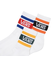 124K7210700　MULTI LINE 3PACK QUARTER SOCKS　MULTI　682211-0001