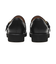 W30773　W GIANA BUCKLE LOAFERS　BLACK LTR　687318-0001