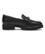 W30773　W GIANA BUCKLE LOAFERS　BLACK LTR　687318-0001