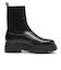 W3046　TRACK KNIT COMBI 5.5　BLACK　681384-0001