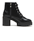 W3045　6HOLE LACE UP 8　BLACK　681596-0001