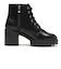 W3045　6HOLE LACE UP 8　BLACK　681596-0001