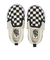 V98TDL　12-165(H) SLIP ON　BLK/WHT CHK　683103-0001