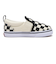V98TDL　12-165(H) SLIP ON　BLK/WHT CHK　683103-0001