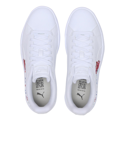 国内発送◆PUMA◆KARMEN 2 MU EMBROIDERY 401203 03F.IVORY 401203 KARMEN 2 MU EMBROIDERY *03F.IVORY 682406-0003