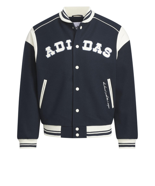 JD6379 W VRCT BOMBER JKT NNAVY/CREAMW 683080-0001｜エービーシー
