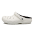 203591-10M　CLASSIC LINED CLOG　WHITE/GREY　593840-0001