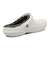 203591-10M　CLASSIC LINED CLOG　WHITE/GREY　593840-0001