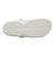 203591-10M　CLASSIC LINED CLOG　WHITE/GREY　593840-0001