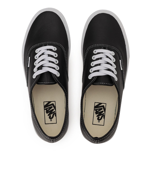 ☆VANS\t☆ Authentic Leather BlackTrue White VN000CRTBPA VANS Authentic men's sneakers VN000CRTBPA leather black | eBay