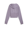 629099　W DT GYM2K CROPPED FZ HOODIE　30PALE PLUM　686455-0001