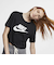 BV6176　W ESS CRP TEE ICNFT　010BLACK/WHITE　608756-0001