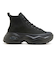 31313140　LEATHER AS(R) SURGETRAINER HI　BLACKMONO　687757-0001
