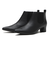 JE-5102　SIDE GORE ANKLE BOOTS5　BLACK　689436-0001