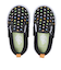 V98TDL DOT　12-165(H) SLIP ON　BLK/MLT DOT　686714-0001