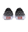 V98PS DOT　17-22(H) SLIP ON　BLK/WHT DOT　686825-0001