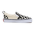 V98PS　17-22(H) SLIP ON　BLK/WHT CHECK　680917-0002