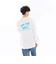 124C1020700　M Off the wall Sleeve L TEE　WHITE　688998-0001