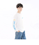 124C1020700　M Off the wall Sleeve L TEE　WHITE　688998-0001