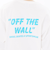 124C1020700　M Off the wall Sleeve L TEE　WHITE　688998-0001