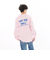 124C1020700　M Off the wall Sleeve L TEE　L/PINK　688998-0003