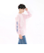 124C1020700　M Off the wall Sleeve L TEE　L/PINK　688998-0003