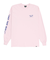 124C1020700　M Off the wall Sleeve L TEE　L/PINK　688998-0003