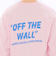 124C1020700　M Off the wall Sleeve L TEE　L/PINK　688998-0003