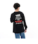 124C1020300　M World N1 Shoe L TEE　BLACK　688996-0002