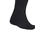 JC8878　U KNEE SOCK 2P　WHT/BLK　689930-0001