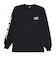 124C1020700　M Off the wall Sleeve L TEE　BLACK　688998-0002