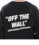 124C1020700　M Off the wall Sleeve L TEE　BLACK　688998-0002
